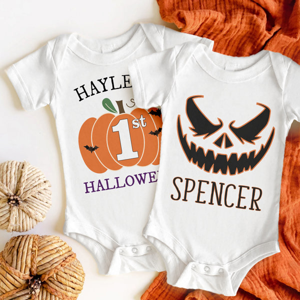 Personalized Halloween Onesies