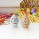  Personalized Wood Easter Eggs