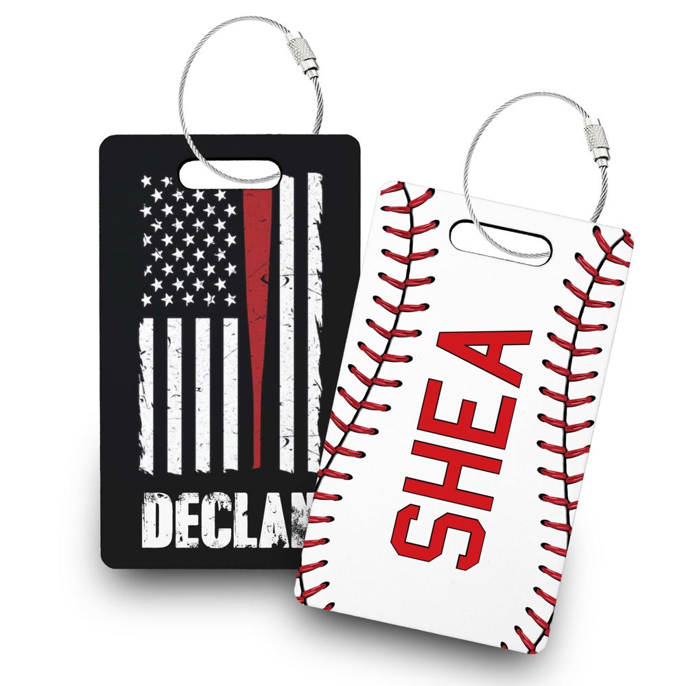 Baseball Bag Tag