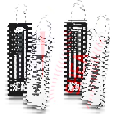 Baseball Bag Tag