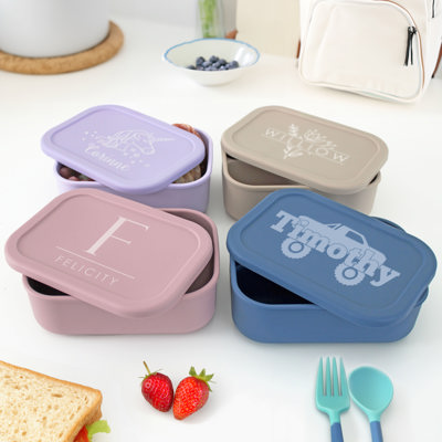 Personalized Silicone Kid's Bento Box