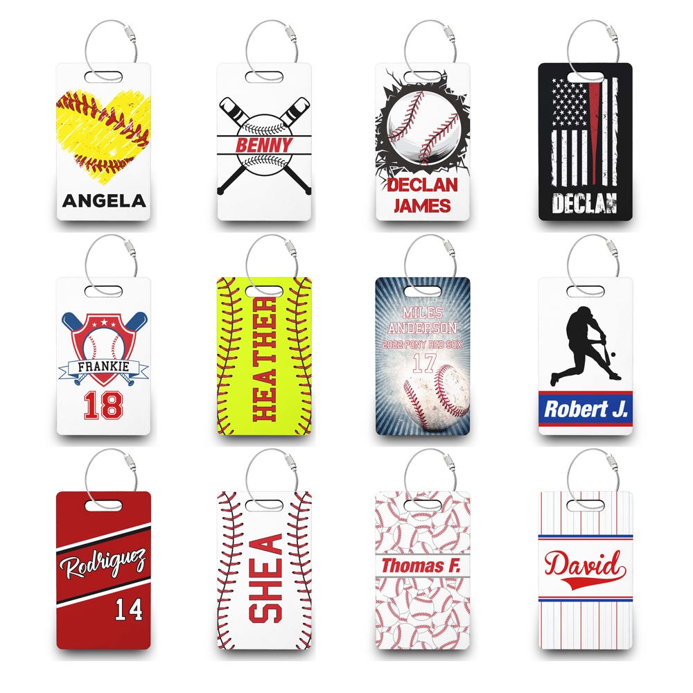 Baseball Bag Tag