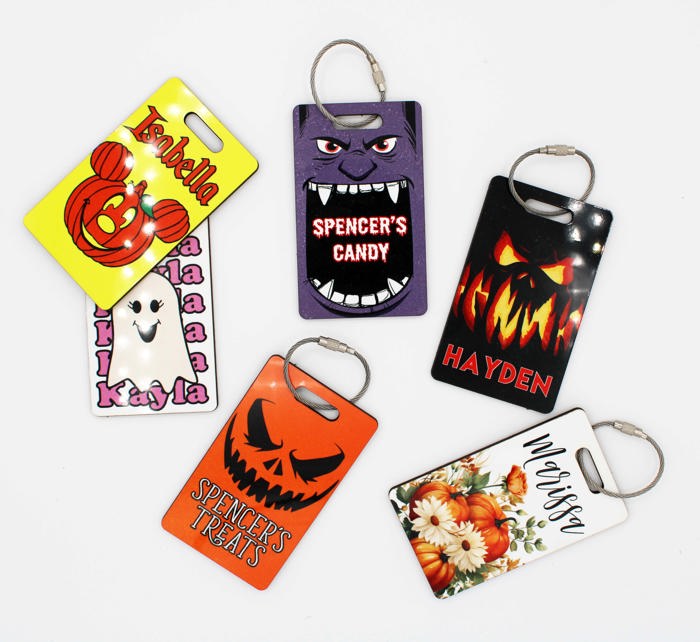 Personalized Halloween Name Tags