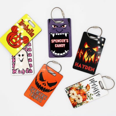 Personalized Halloween Name Tags