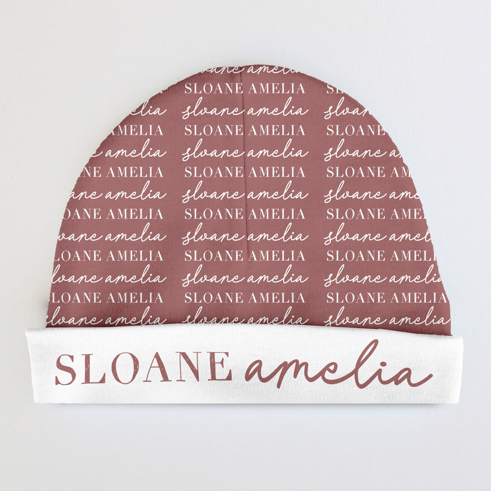 Personalized Full Print Baby Beanie