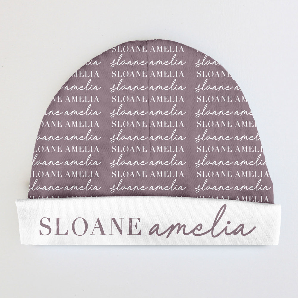 Personalized Full Print Baby Beanie