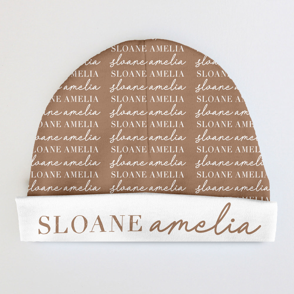 Personalized Full Print Baby Beanie