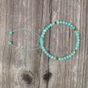  Natural Amazonite Stone Dainty Bracelet