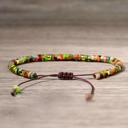  Natural Gemstone Small Beads Handmade Healing Balance Dainty Women Bracelet