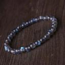  Natural Labradorite Moonlight Gemstone Beaded Crystal Healing Reiki Bracelet