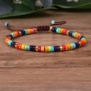  Delicate 7 Chakras Dainty Bracelet