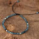  Delicate Natural Apatite Stone Dainty Healing Bracelet Minimalist