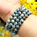  5 Pcs Natural K2 Jasper 8mm 6.7" Crystal Healing Stretch Bracelet