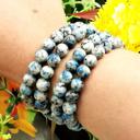  5 Pcs Natural K2 Jasper 8mm 6.7" Crystal Healing Stretch Bracelet