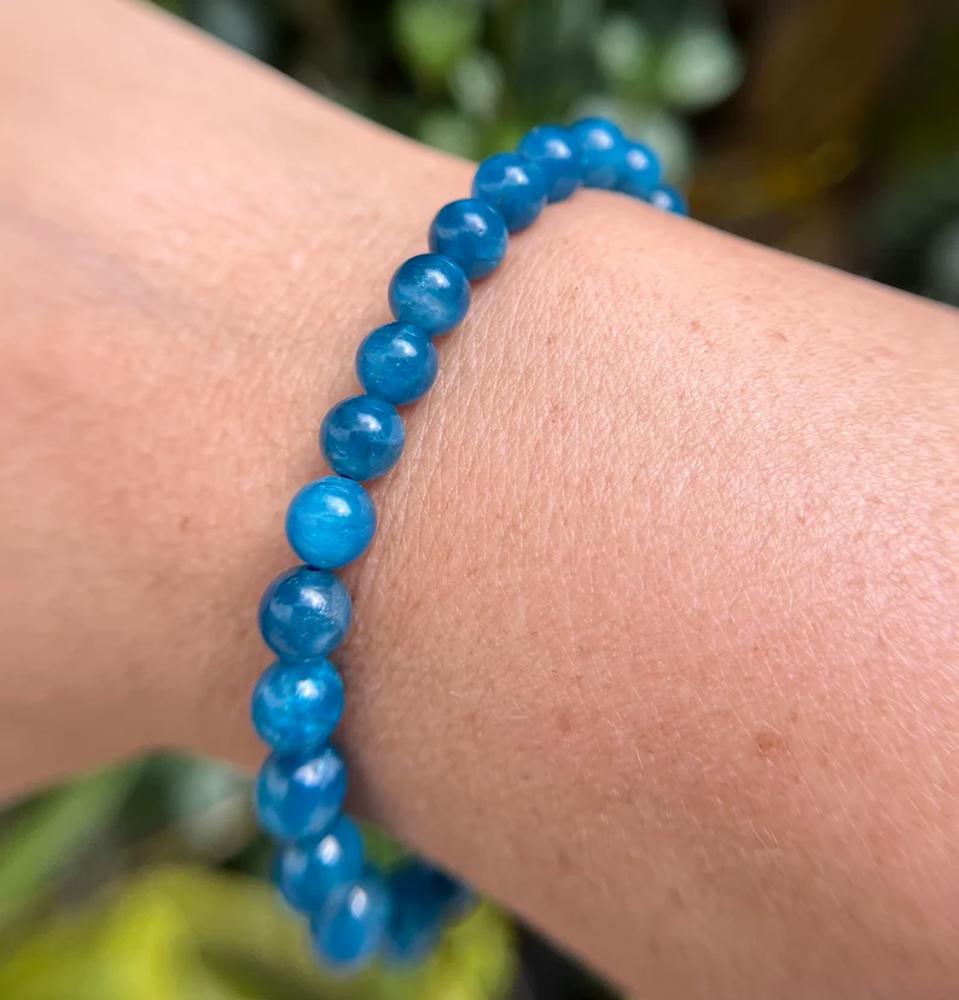 Natural Apatite Stone Bracelet