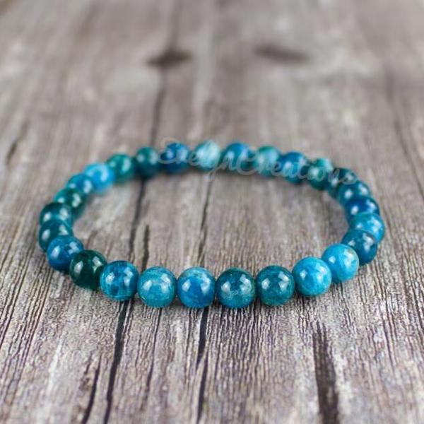 Natural Apatite Stone Bracelet