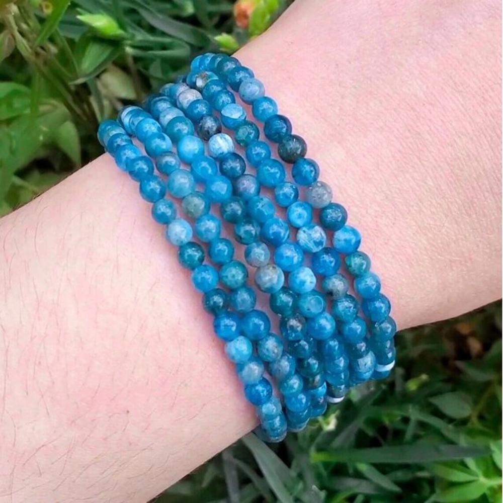 Natural Apatite Stone Bracelet