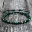  Natural Malachite Stone Dainty Bracelet