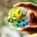  Crystal Suncatchers Pendant Color Changing Prism Rainbow Maker Ornament