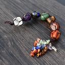  7 Chakra Ornament Natural Crystal Pendant Car Home Window Wall Decoration