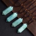  Amazonite Pendant Healing Balance Anxiety Relief Women Men Necklace Gift Amulet