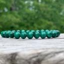  Genuine Malachite Bracelet, Stretchy Crystal Bracelet, Gemstone Bracelet, Bracelet For Men and Women, Healing Crystal