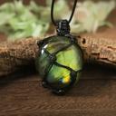  Dragons Heart Labradorite Pendant Healing Meditation Reiki Women Men Necklace