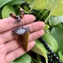  Tiger Eye Onyx Beaded Women Men Pendant Necklace Healing Protection Amulet Gift