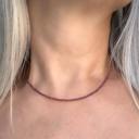  Natural Gemstone Dainty Minimalist Crystal Layering Stacking Choker Necklaces Delicate