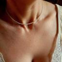  Natural Gemstone Dainty Minimalist Crystal Layering Stacking Choker Necklaces Delicate