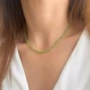  Natural Gemstone Dainty Minimalist Crystal Layering Stacking Choker Necklaces Delicate