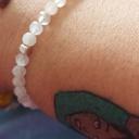  Natural Moonstone Dainty Bracelet 4mm Moonstone Healing Bracelet Gift for her