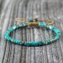  Natural Turquoise Dainty Bracelet