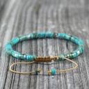  Natural Turquoise Dainty Bracelet