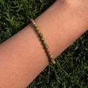  Handmade Unakite Small Beads Healing Dainty Delicate Women Men Bracelet Gifts