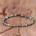  Handmade African Turquoise Beads Tibetan Healing Reiki Dainty Women Girls Bracelet