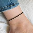  Natural  Stone Beaded Anklet Beads Dainty Anklet Crystal Anklets Minimalist