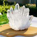  400g+ Large Raw Clear Quartz Cluster Healing Geode Rock Specimen Home Decor