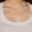  Selenite Choker Delicate Stone Beads Necklace Satin Spar Crystal Dainty Choker