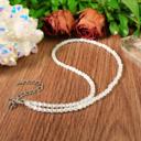  Selenite Choker Delicate Stone Beads Necklace Satin Spar Crystal Dainty Choker