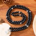  Black Onyx 108 Mala Beads Stone Healing Inspirational Balancing Calm Bracelet Necklace