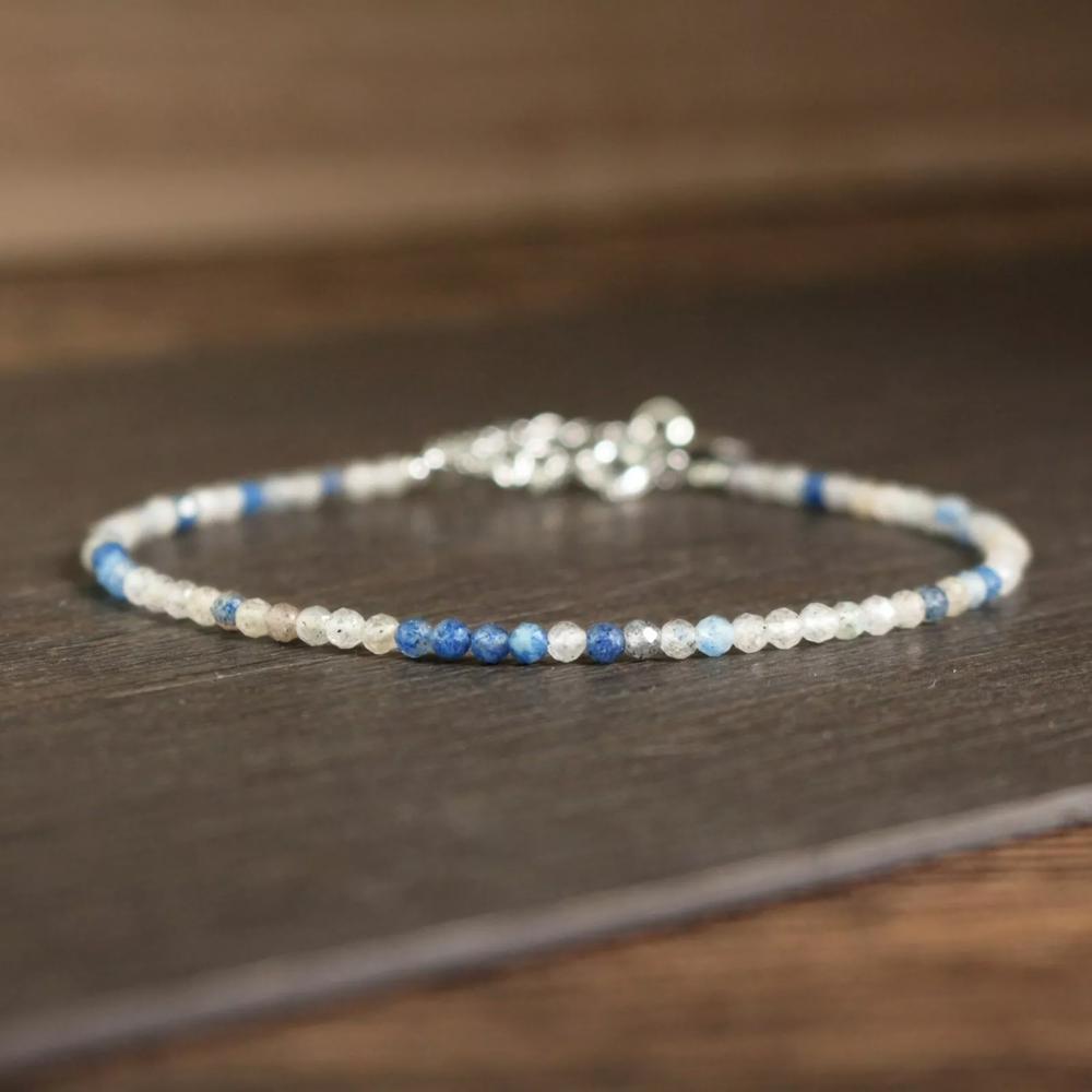 k2 Stone Dainty Bracelet Crystal Healing Bracelet Gift