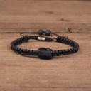  Raw Black Tourmaline Bracelet, Root Chakra Protective Stone Bracelets, Best Gift For Family Member