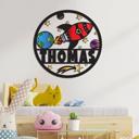  Nursery Rocket Sing - Kids Room Decor