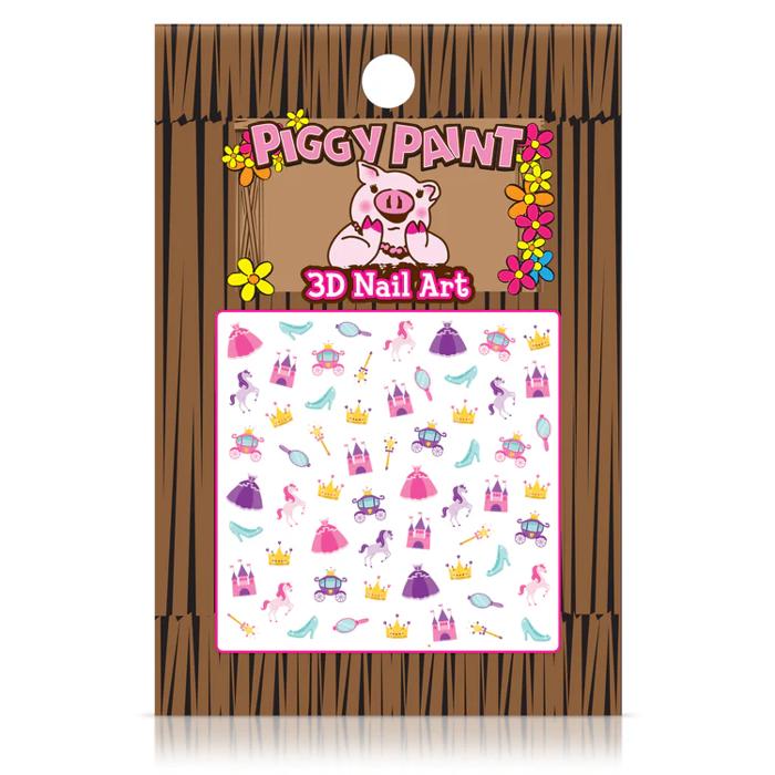 Piggy Paint 3D Nail Art Stickers - Multiple Patterns Available