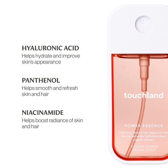 Touchland Power Essence Body & Hair Fragrance Mist 2 oz (60ml) | Multiple Scents Available