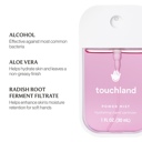 Berry Bliss Touchland Power Mist Hydrating Hand Sanitizer 1 oz (30ml) | Multiple Scents Available