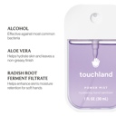 Pure Lavender Touchland Power Mist Hydrating Hand Sanitizer 1 oz (30ml) | Multiple Scents Available