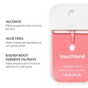 Wild Watermelon Touchland Power Mist Hydrating Hand Sanitizer 1 oz (30ml) | Multiple Scents Available