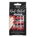 Metallic Red Ardell Nail Addict Press-On Nails - Multiple Colors Available